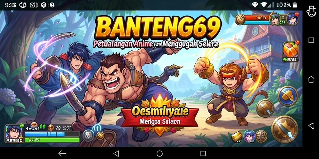 Tampilan menarik dari gameplay Anime BANTENG69 yang mengasyikkan.