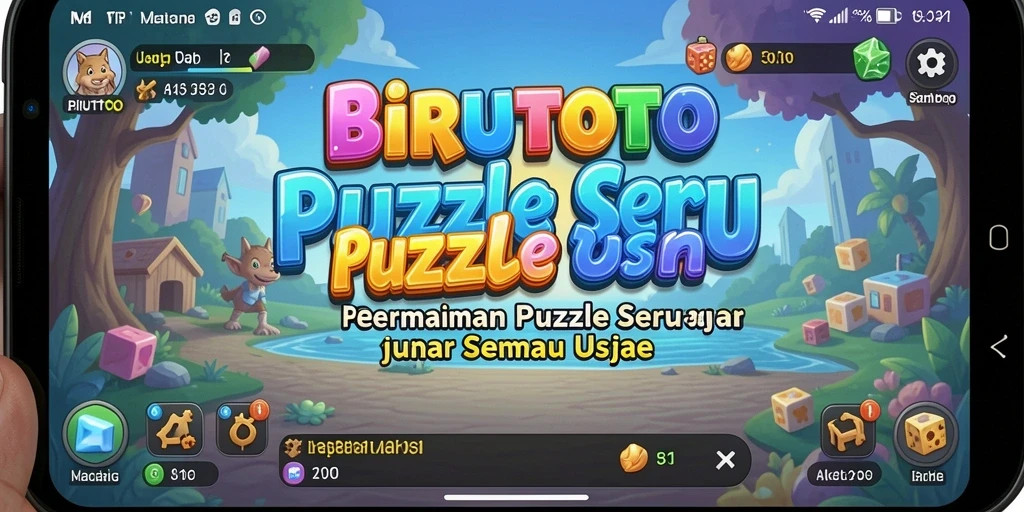 Tampilan gameplay BIRUTOTO yang menarik dan penuh warna.
