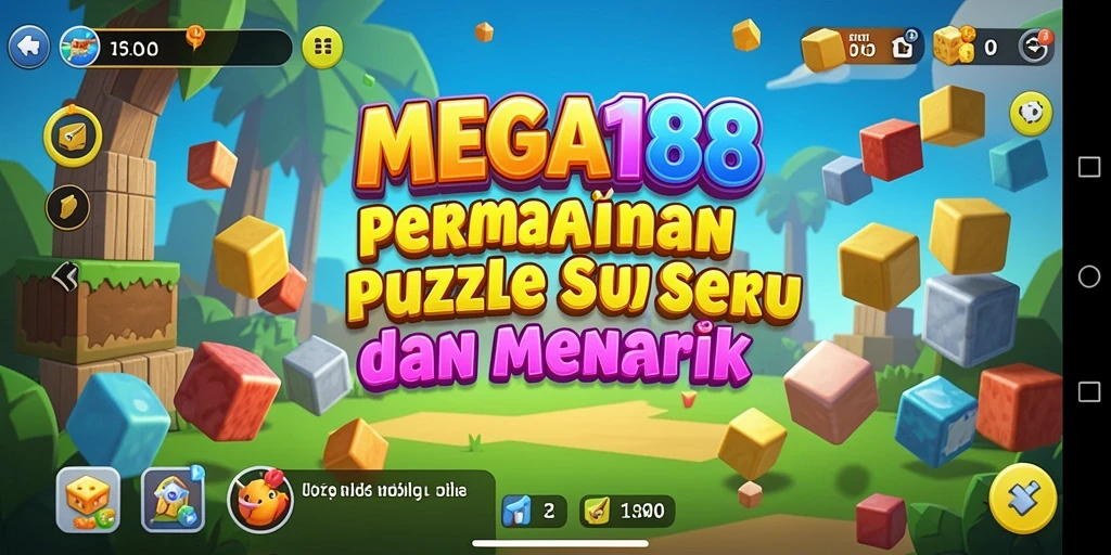 Screenshot gameplay MEGA188 menampilkan tantangan puzzle menarik.